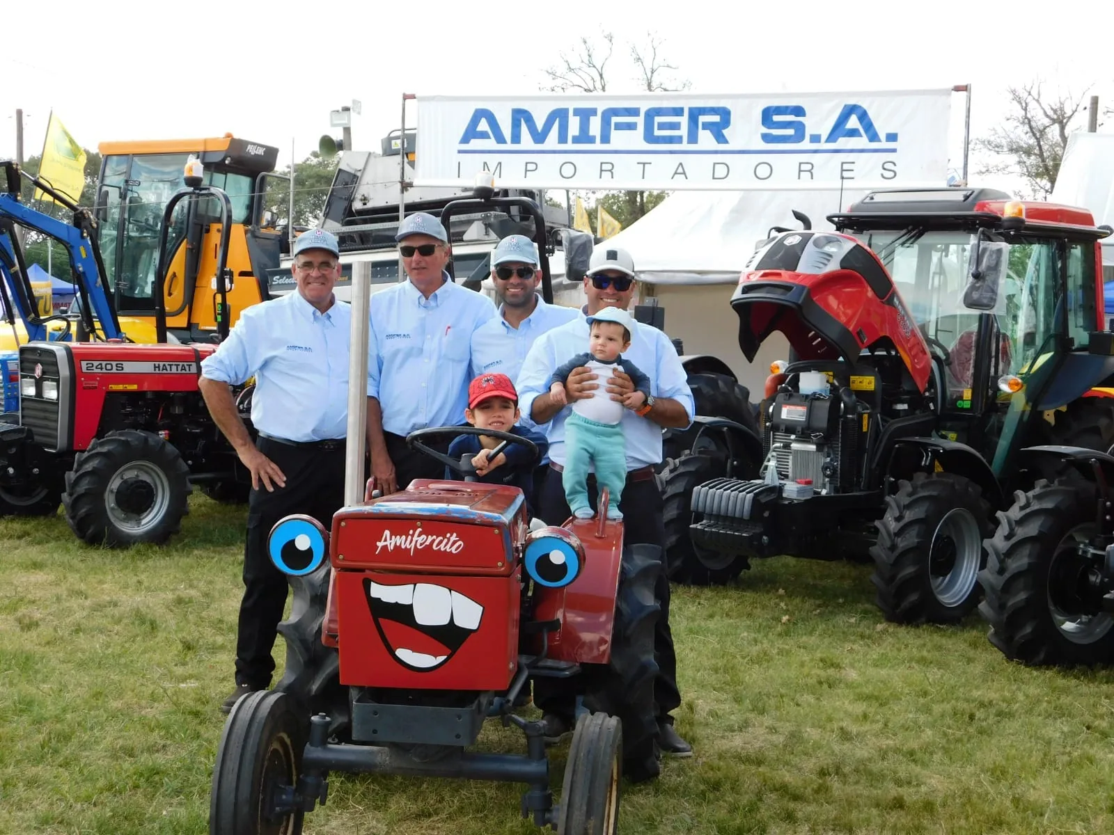 El equipo de AMIFER S.A., hoy