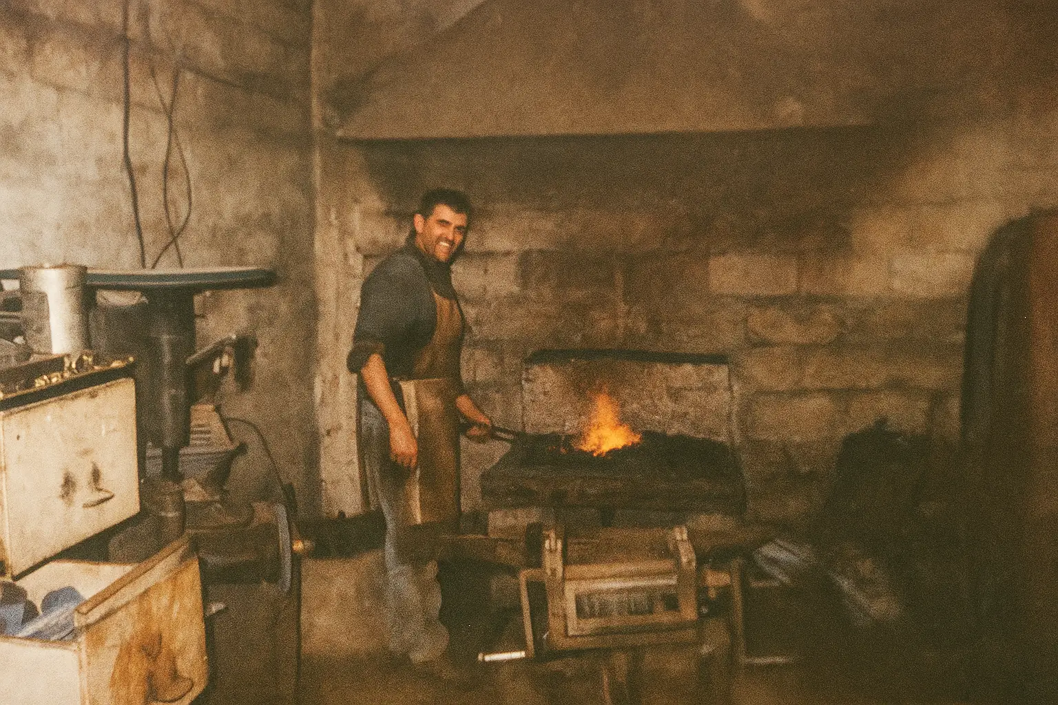 El taller de Omar Rodríguez, Sauce, 1982