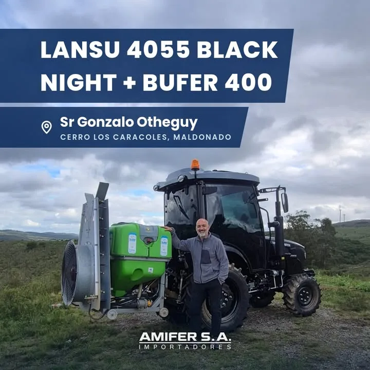 Atomizadora Bufer 400 en una entrega de AMIFER